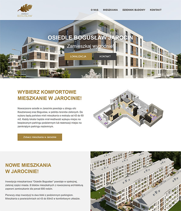 Strona dewelopera Jarocin
