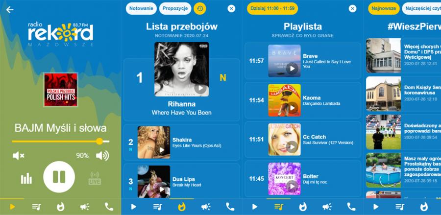 Aplikacja mobilna radia