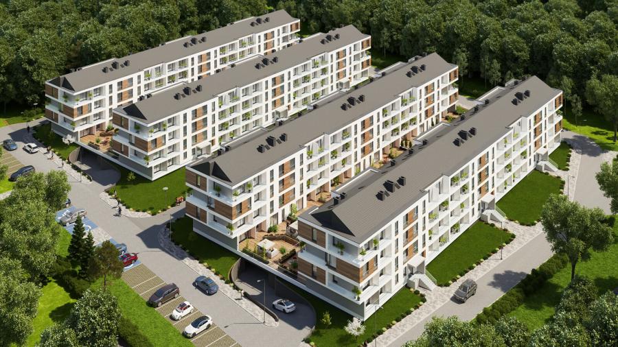Wizualizacja osiedla dla dewelopera